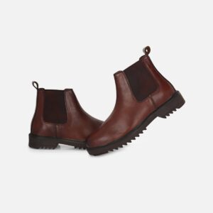 Brown Leather Chelsea Boots – Rugged Yet Refined